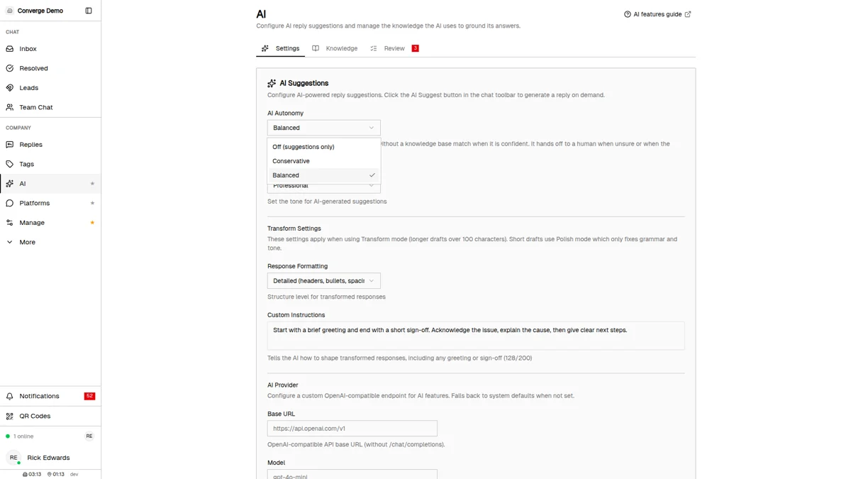 AI Features