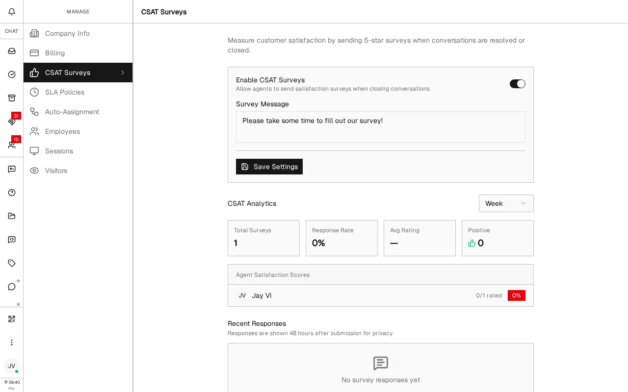 CSAT Surveys